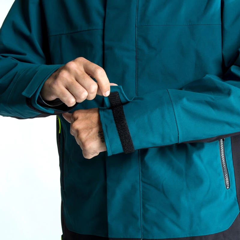 Tribord Blouson De Voile - Veste De Pluie Sailing 500 Homme Pétrole Jaune 11 Tribord Blouson De Voile - Veste De Pluie Sailing 500 Homme Pétrole Jaune – Image 9