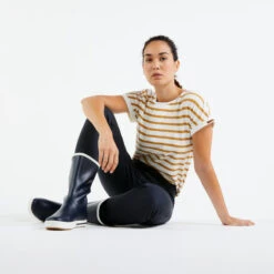 Tribord Bottes Caoutchouc Adulte SAILING 500 Navy -Magasin De Matériel De Pêche bottes caoutchouc adulte sailing 500 navy 2