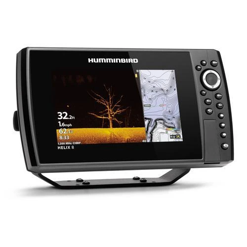 HUMMINBIRD Combiné Sondeur GPS HELIX 8G4N CHIRP MEGA Down Imaging + 4 HUMMINBIRD Combiné Sondeur GPS HELIX 8G4N CHIRP MEGA Down Imaging + – Image 2