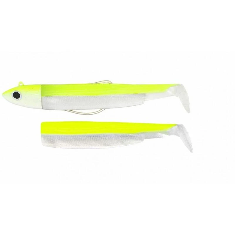 Combo Fiiish Black Minnow 120 Offshore (Jaune Fluo) 3 Combo Fiiish Black Minnow 120 Offshore (Jaune Fluo)