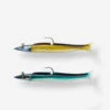 COMBO Leurres Souples Shad Lançon EELO 110 8gr AYU/BLEU