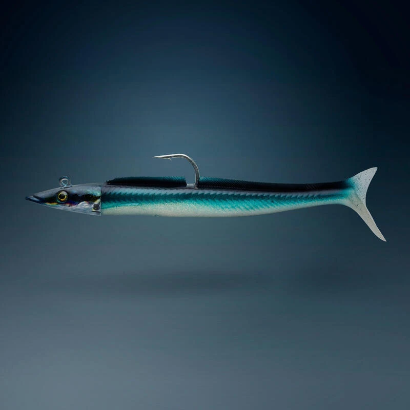 COMBO Leurres Souples Shad Lançon EELO 110 8gr AYU/BLEU 8 COMBO Leurres Souples Shad Lançon EELO 110 8gr AYU/BLEU – Image 6