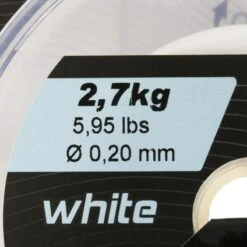 Fil Line Abrasion White 1000m Pêche En Mer -Magasin De Matériel De Pêche fil line abrasion white 1000m peche en mer 2