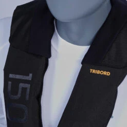 Tribord Gilet De Sauvetage Gonflable Adulte LJ 150N+ AIR Série Limitée Noir -Magasin De Matériel De Pêche gilet de sauvetage gonflable adulte lj 150n air serie limitee noir 6