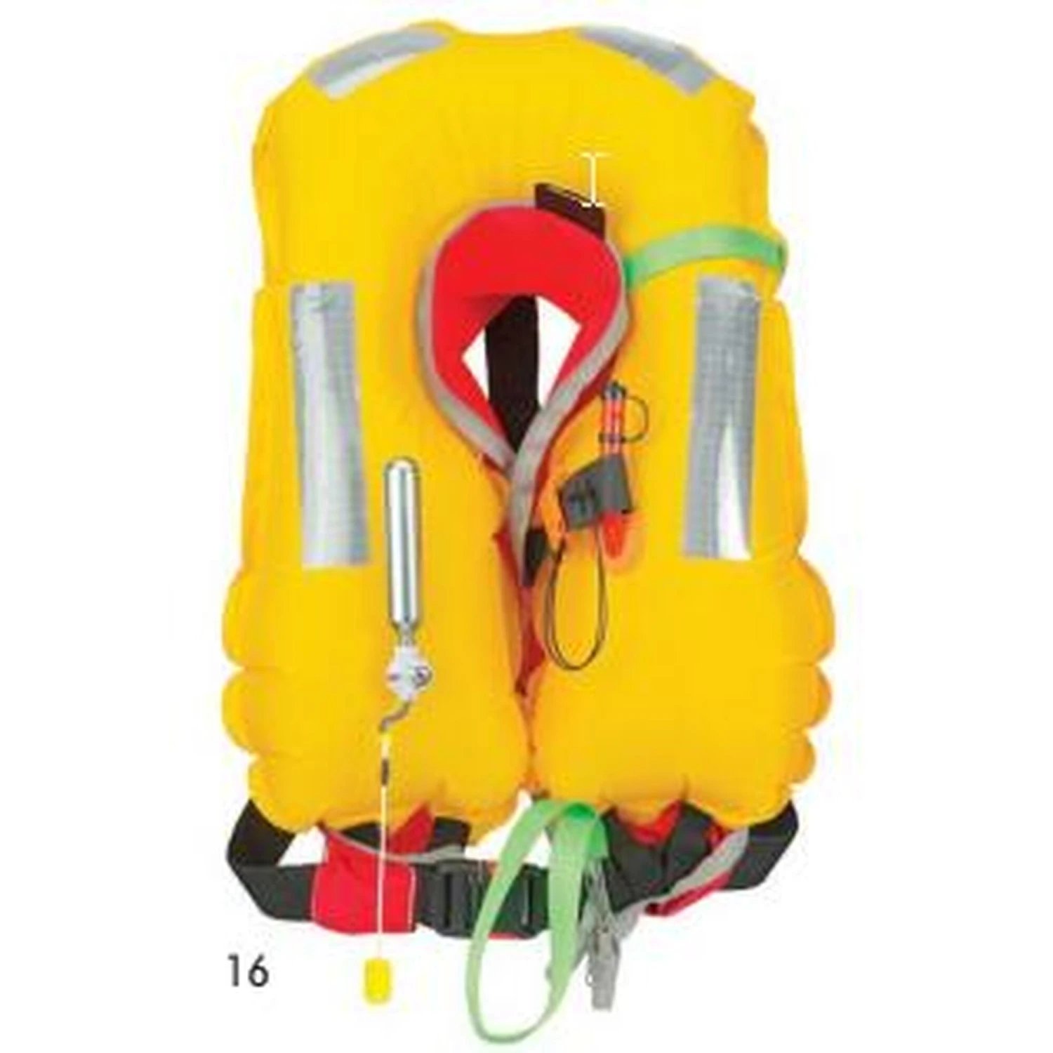 PLASTIMO Gilet De Sauvetage Manuel Pilot Adulte 165 Newtons - Noir 4 PLASTIMO Gilet De Sauvetage Manuel Pilot Adulte 165 Newtons - Noir – Image 2