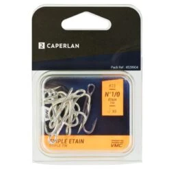 Hameçon TRIPLE TIN Pêche En Mer 10 Hameçon TRIPLE TIN Pêche En Mer -Magasin De Matériel De Pêche hamecon triple tin peche en mer 2