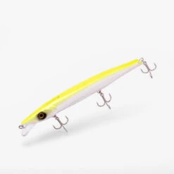Jerkbait Pêche Au Leurre En Mer JERKUDA 170F Blanc Fluo -Magasin De Matériel De Pêche jerkbait peche au leurre en mer jerkuda 170f blanc fluo 1