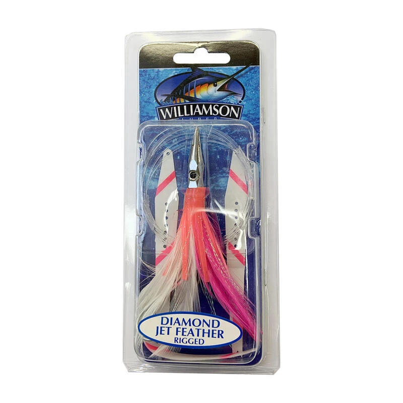 Williamson Leurre Diamond Jet Feather 05 Rose Pêche à La Traine 3 Williamson Leurre Diamond Jet Feather 05 Rose Pêche à La Traine