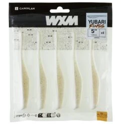 LEURRE SOUPLE FINESS AVEC ATTRACTANT WXM YUBARI FINSS 130 BLANC -Magasin De Matériel De Pêche leurre souple finess avec attractant wxm yubari finss 130 blanc 3