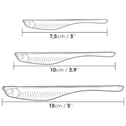 LEURRE SOUPLE FINESS AVEC ATTRACTANT WXM YUBARI FINSS 130 BLANC -Magasin De Matériel De Pêche leurre souple finess avec attractant wxm yubari finss 130 blanc 5