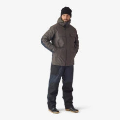 Salopette De Pêche Imperméable Chaude Homme - FO 500 TH Grise -Magasin De Matériel De Pêche salopette de peche impermeable chaude homme fo 500 th grise 7
