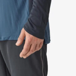 Tee-shirt De Pêche Anti-UV 500 Capuche Bleu -Magasin De Matériel De Pêche tee shirt de peche anti uv 500 capuche bleu 3