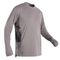 Tee-shirt De Pêche Anti-UV 500 Gris 13 Tee-shirt De Pêche Anti-UV 500 Gris -Magasin De Matériel De Pêche tee shirt de peche anti uv 500 gris 5